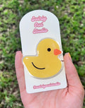 Glitter Rubber Duck Magnetic Kindle Grip- Cute Phone Stand Accessory - Phone Holder for Bookish Lovers - Gift for Book Lovers