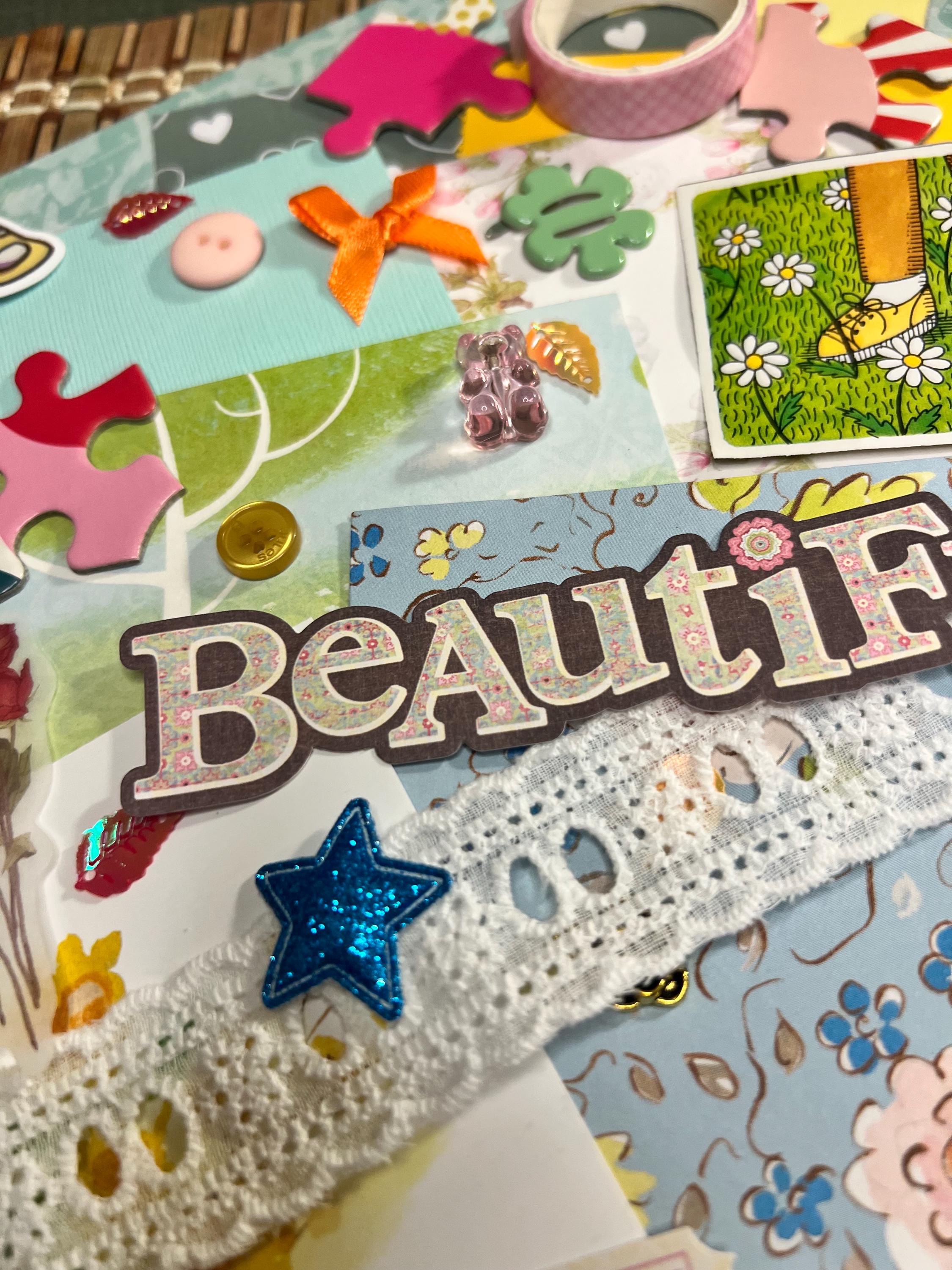 Easter Spring Junk Journal Ephemera Kit – Pastel Scrapbooking Supplies